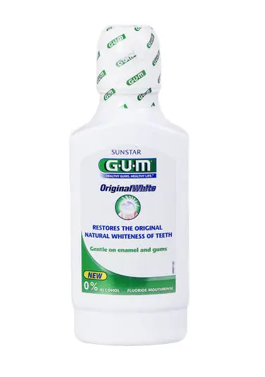 GUM BAIN DE BOUCHE ORIGINAL WHITE – 300 ML