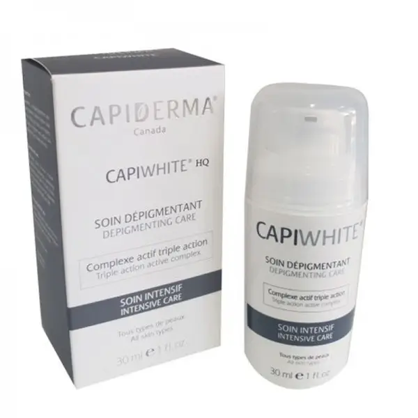 capiderma capiwhite hq soin depigmentant intensif 30ml