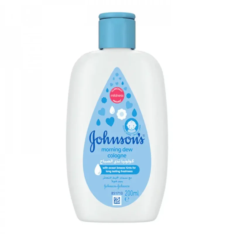 johnson's eau de cologne morning 200ml — eau de cologne fraicheur matinale