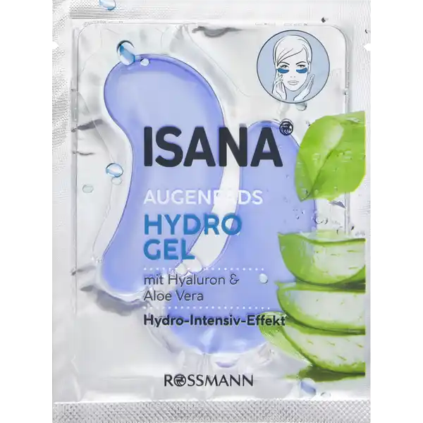 ISANA HYDROGEL PADS POUR YEUX 1 ISANA HYDROGEL PADS POUR YEUX