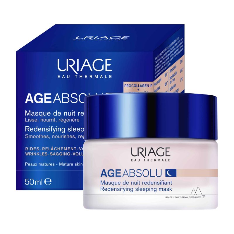 uriage age absolu masque nuit redensifiant 50ml