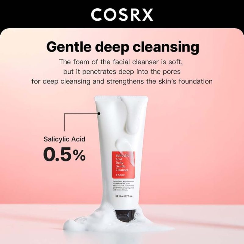 cosrx - salicylic acid daily gentle cleanser - 150ml