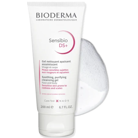 BIODERMA SENSIBIO DS GEL MOUSSANT 200ML