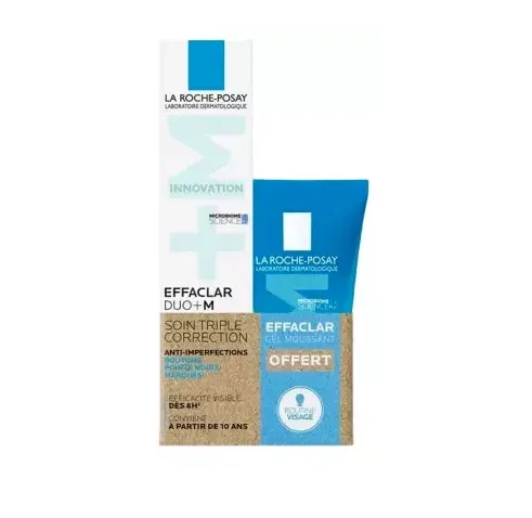 LA ROCHE-POSAY PACK EFFACLAR K+30ML EFFACLAR GEL MOUSSANT 50ML 1 LA ROCHE-POSAY PACK EFFACLAR K+30ML EFFACLAR GEL MOUSSANT 50ML
