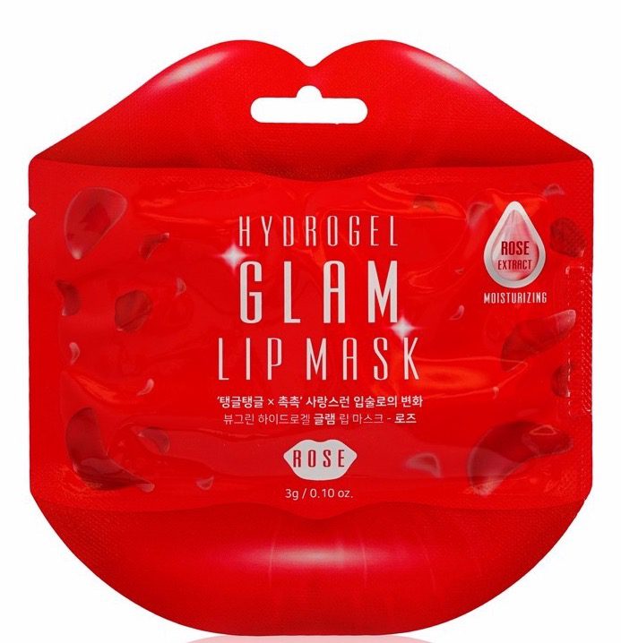beauugreen masque hydrogel glam aux extrait roses