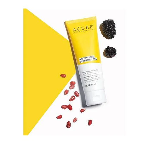 acure, gel nettoyant illuminateur, 118 ml 