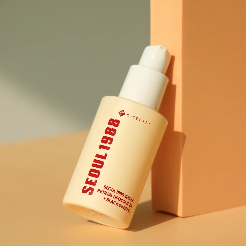 k secret seoul 1988 serum retinal liposome 2% + black ginseng 30 ml - anti-age eclat
