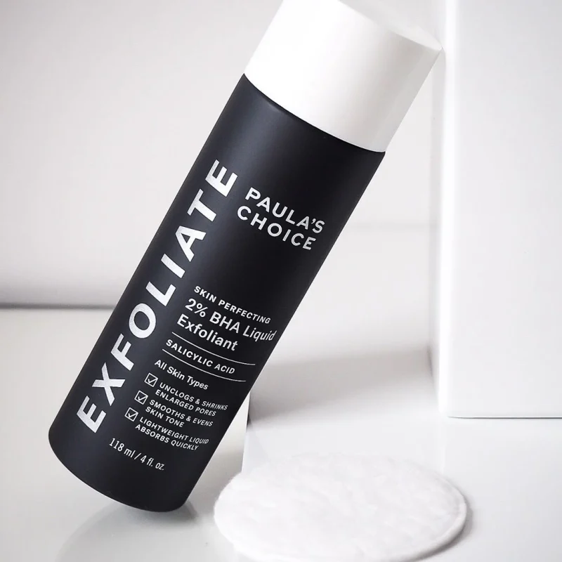 paula's choice 2% bha liquid exfoliant 30ml — exfoliant pores dilates peaux grasses