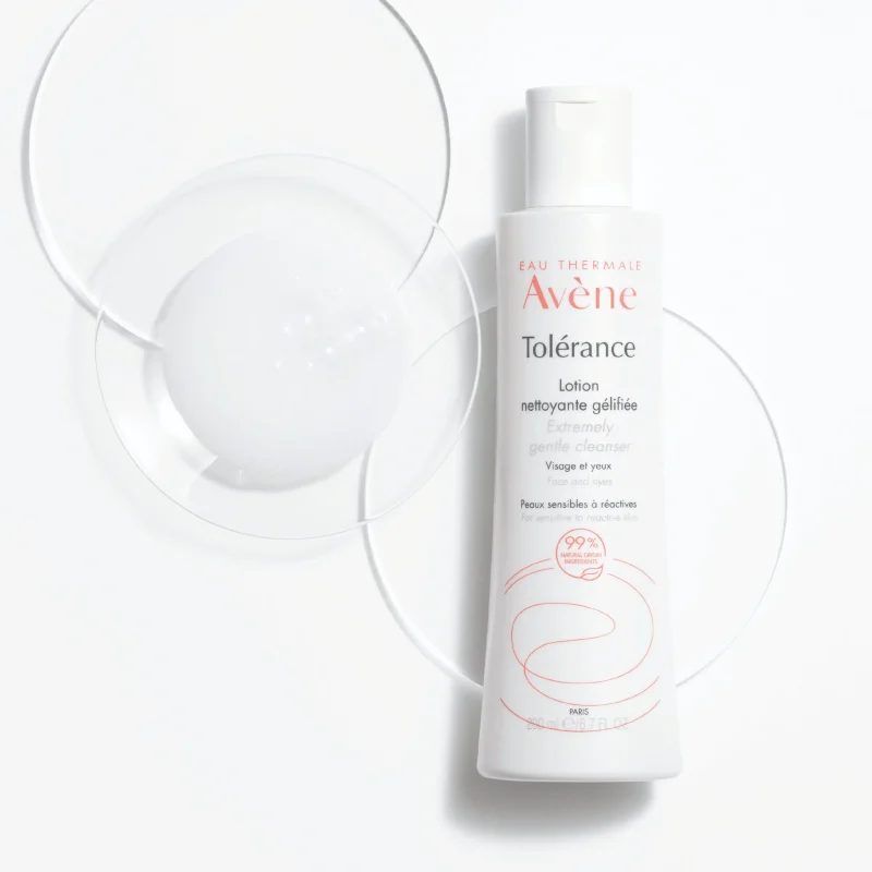 avene tolerance lotion nettoyante gelifiee 200ml — nettoyant doux peaux intolecantes