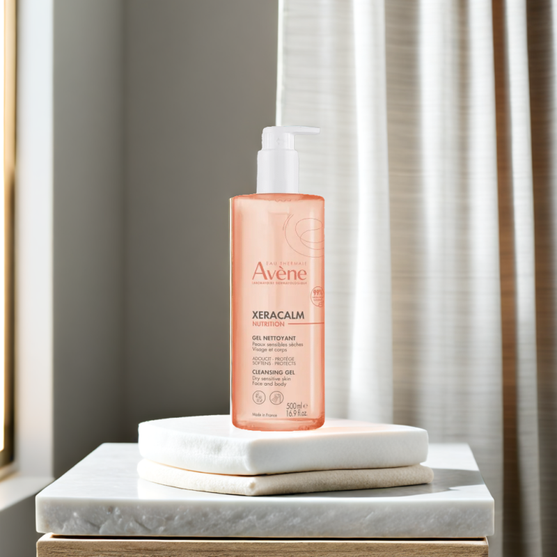 avene xeracalm nutrition gel nettoyant 500ml