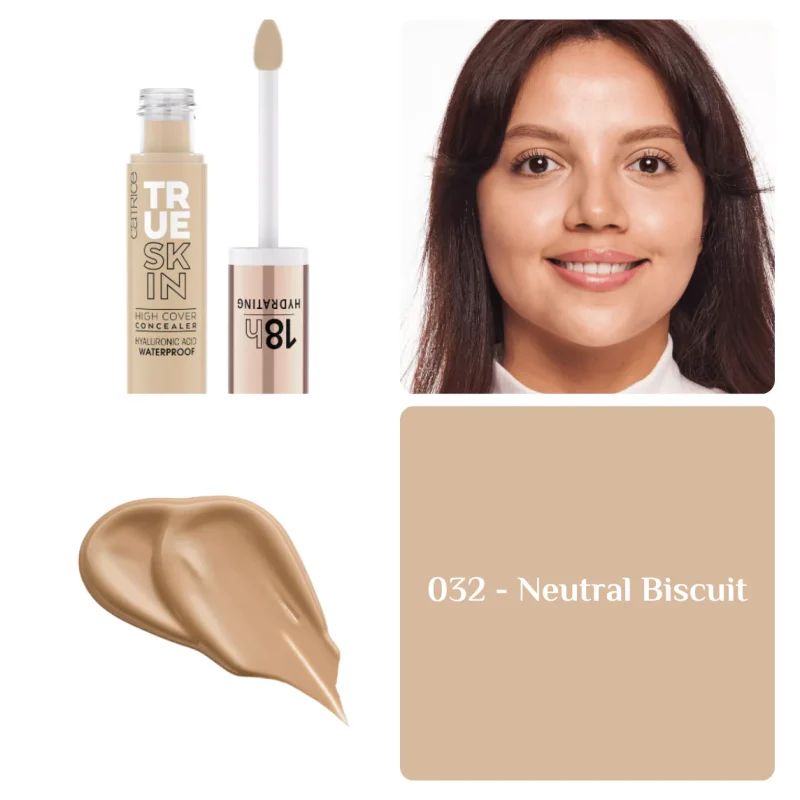 catrice true skin high cover concealer 032 - correcteur haute couvrance