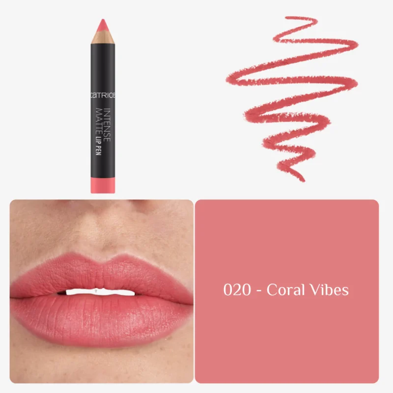 catrice intense matte lip liner 020 - crayon levres matte nude