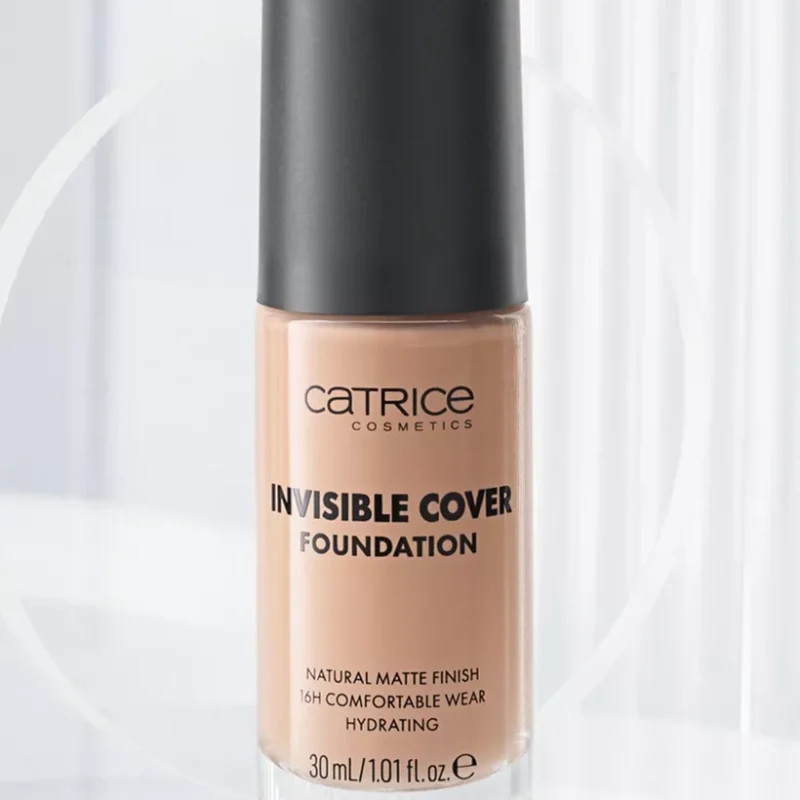 catrice fond de teint invisible cover 035c — maquillage couvrant naturel