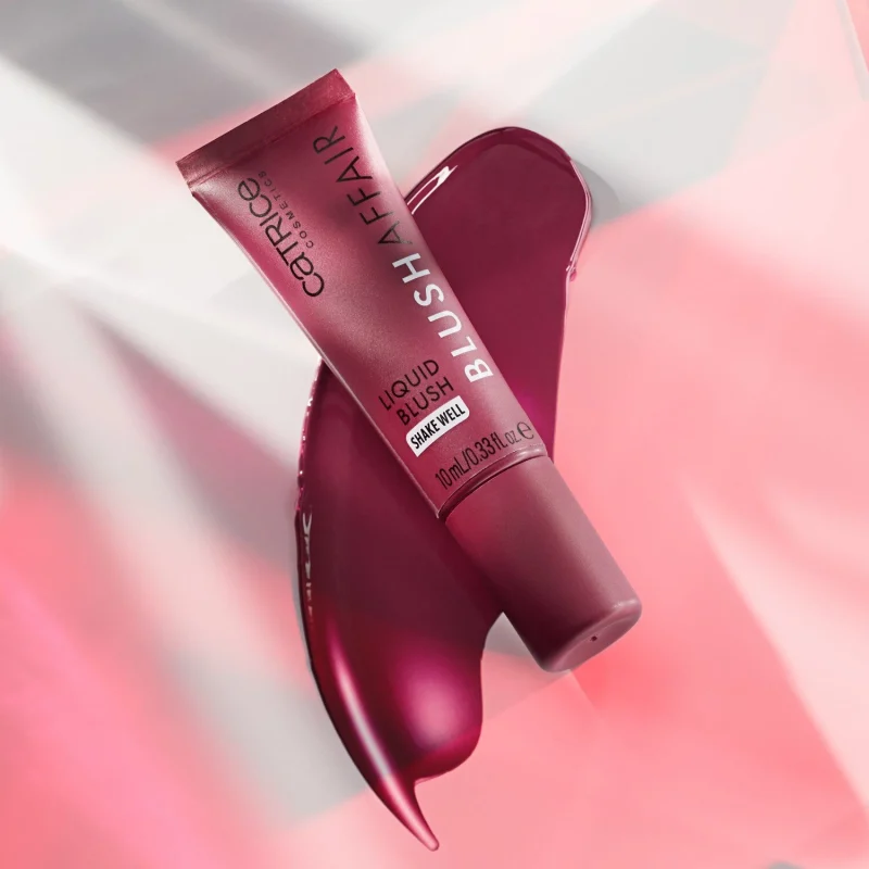 catrice blush affair liquid 060 — blush liquide eclat rose profond