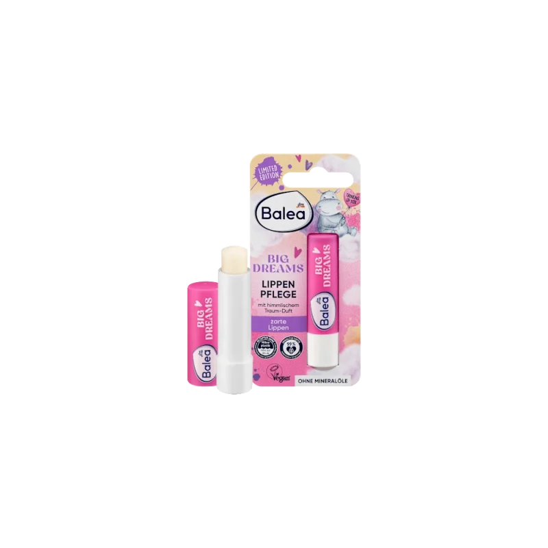 balea baume levres big dreams — soin levres hydratant reves et douceur