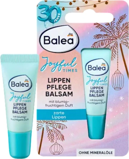balea baume a levres joyful times — soin levres festif