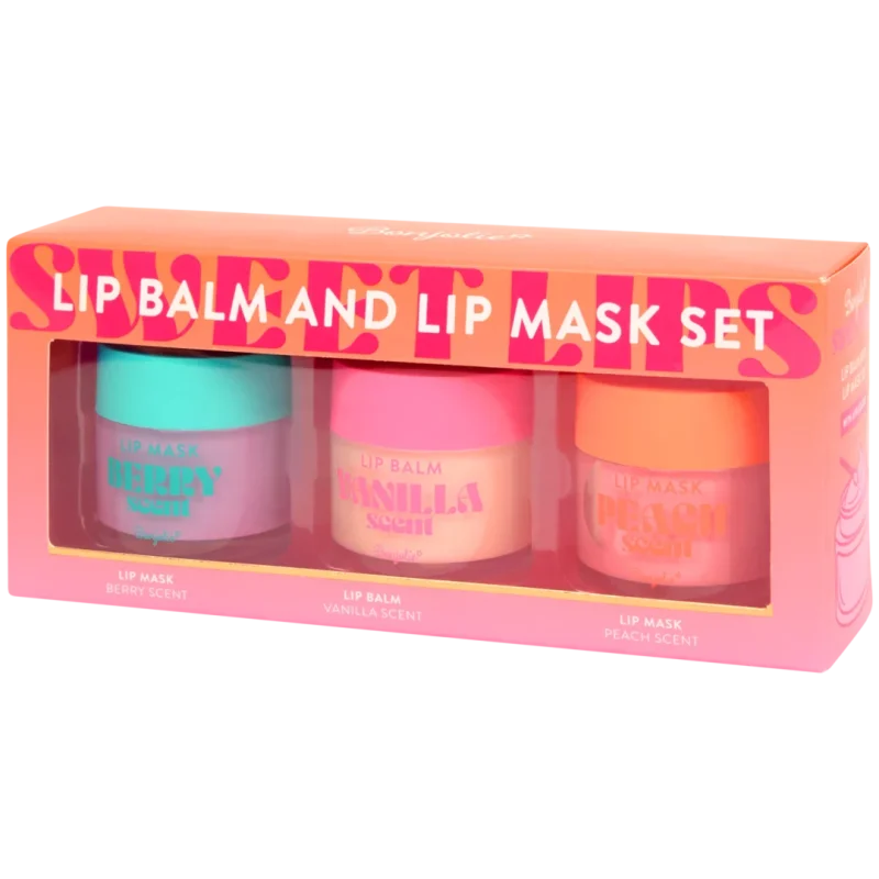 bonjolie lot d´un baume et masque a levres-3pcs