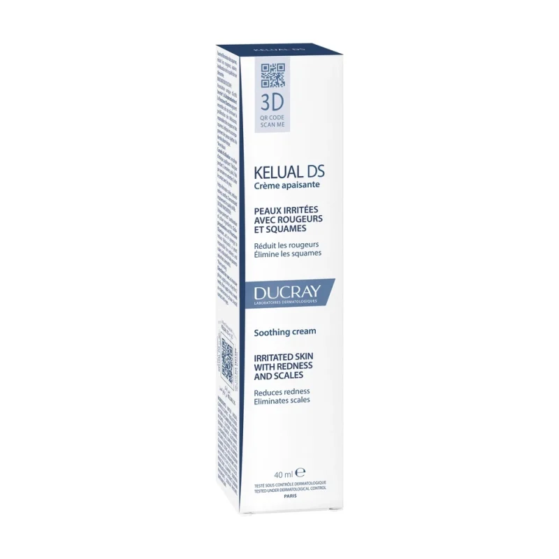 ducray kelual ds creme nf 40ml — soin anti-pelliculaire visage