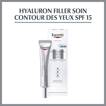 eucerin hyaluron filler yeux + 3 * effect 15 ml