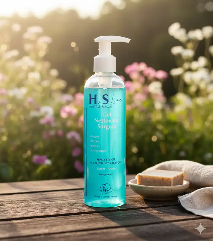 h&s line gel nettoyant surgras 250ml