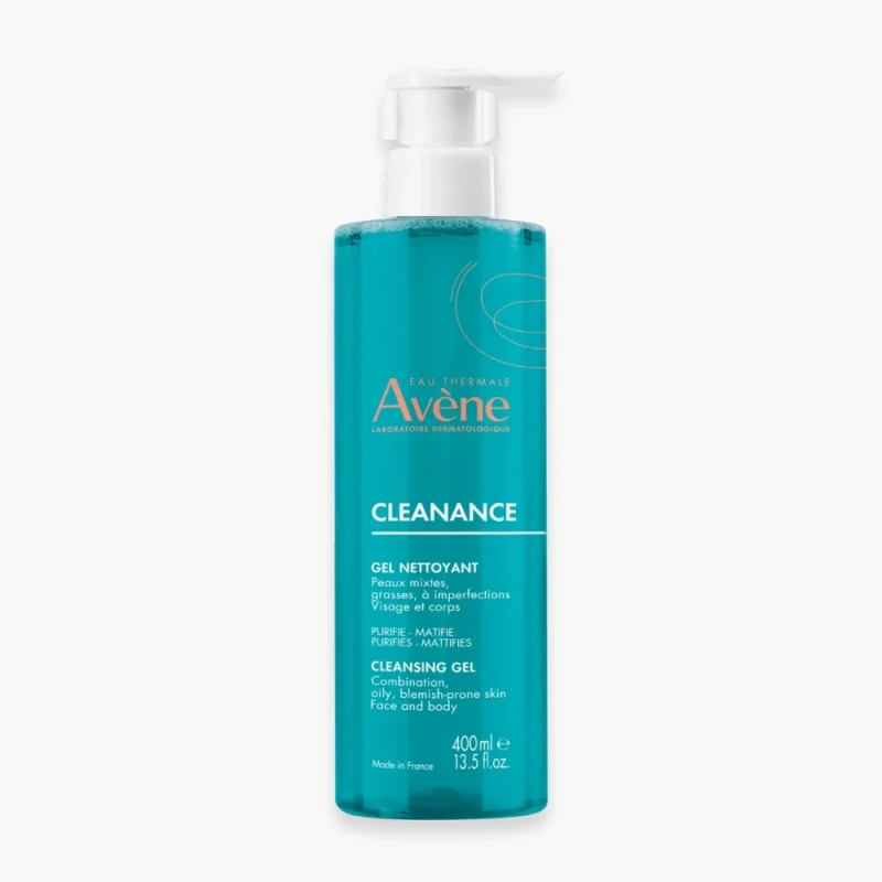 avene cleanance gel nettoyant 400ml