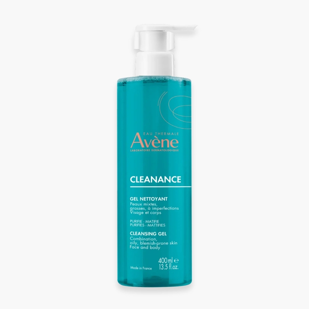 Avene Cleanance Gel Nettoyant 400ml — Gel Purifiant Peaux Grasses 1 Avene Cleanance Gel Nettoyant 400ml — Gel Purifiant Peaux Grasses