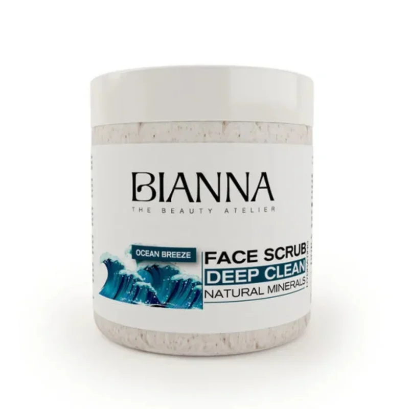 bianna gommage visage hydratant mineraux naturels 500ml — exfoliant hydratant