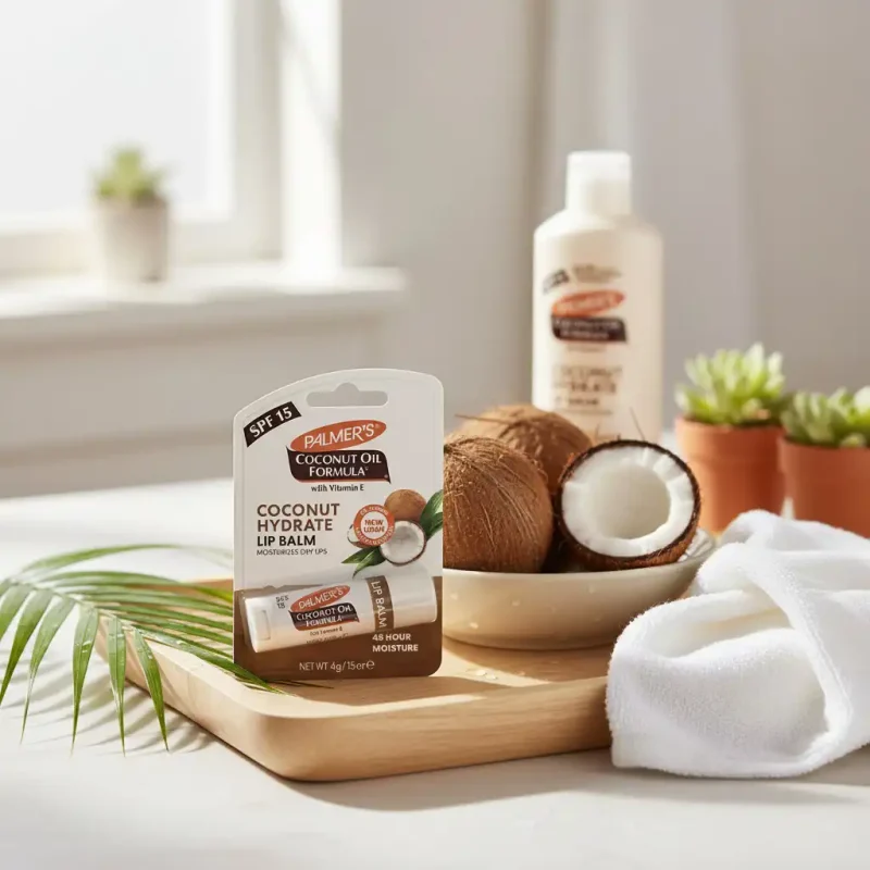 palmers lip balm coconut oil 4g — baume levres hydratant noix de coco