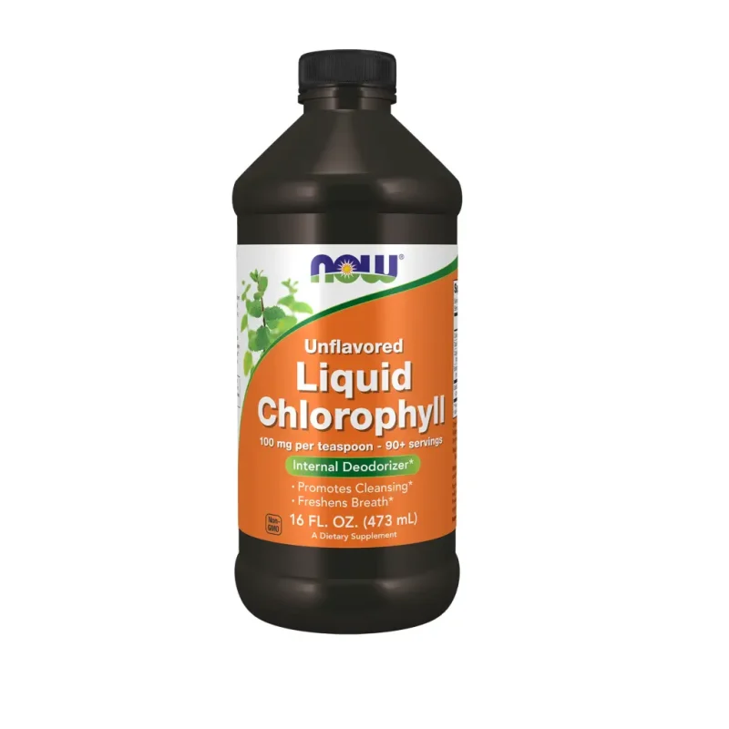 now foods chlorophylle liquide sans saveur 473 ml