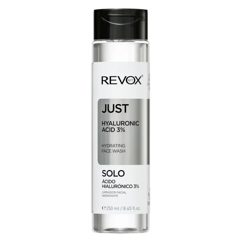 revox b77 just hyaluronic acid 3% hydrating face wash 250ml