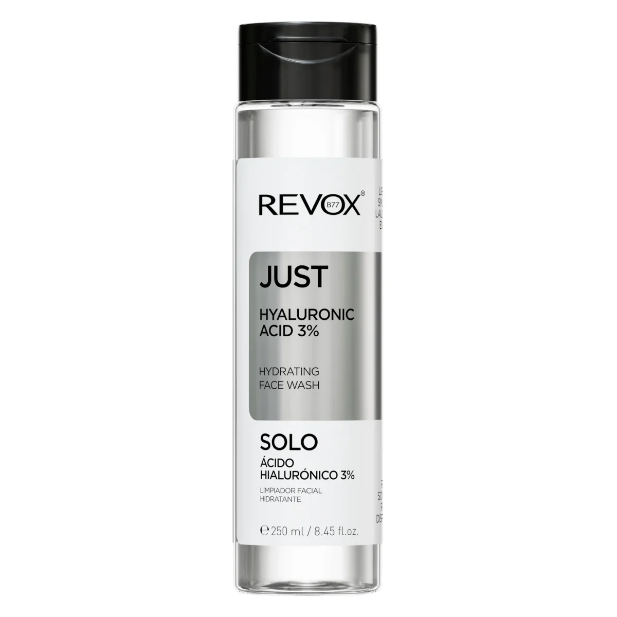 REVOX B77 JUST HYALURONIC ACID 3% HYDRATING FACE WASH 250ML 1 REVOX B77 JUST HYALURONIC ACID 3% HYDRATING FACE WASH 250ML