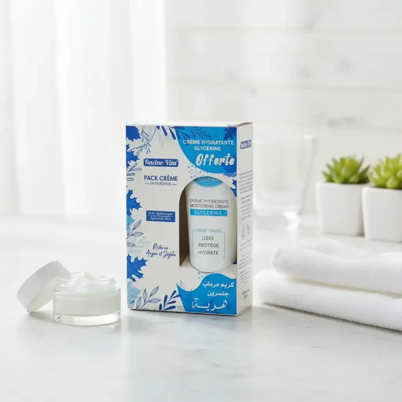 racine vita duo pack creme hydratation 100ml + creme hydratante glycerine