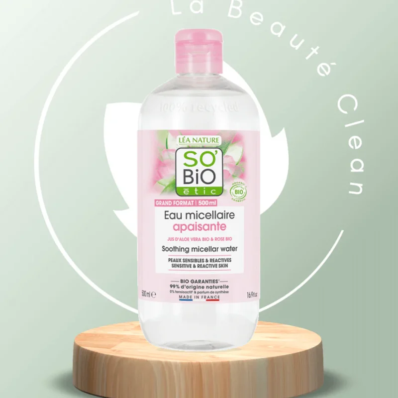 so'bio aloe vera eau micellaire 500ml