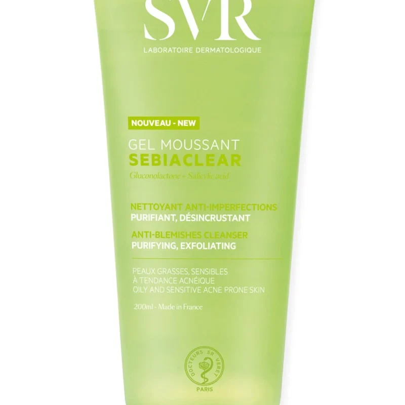 svr sebiaclear gel moussant 200ml