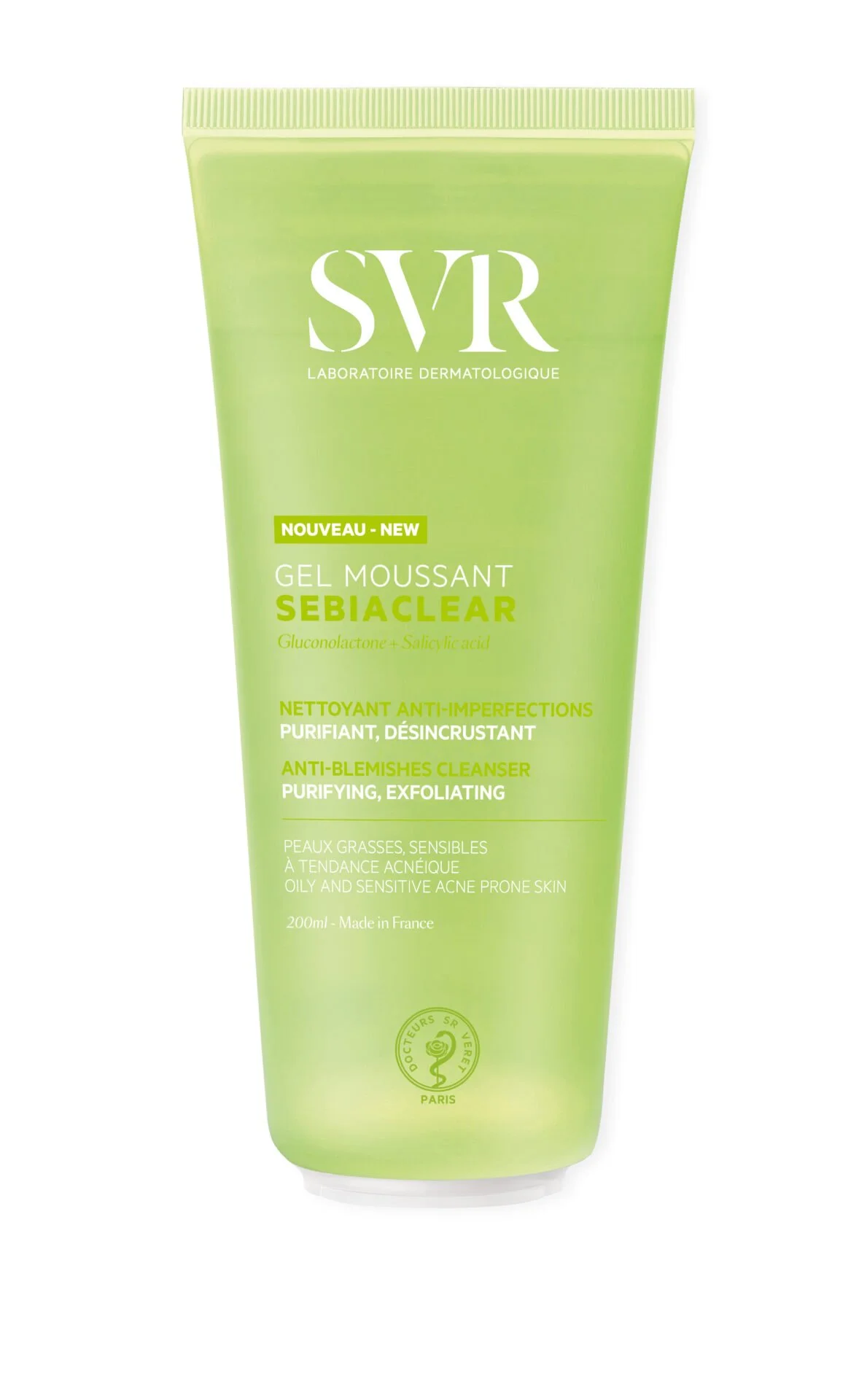 SVR SEBIACLEAR GEL MOUSSANT 200ML 1 SVR SEBIACLEAR GEL MOUSSANT 200ML