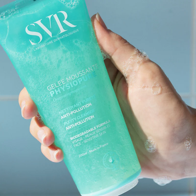 svr physiopure gelee moussante 200ml