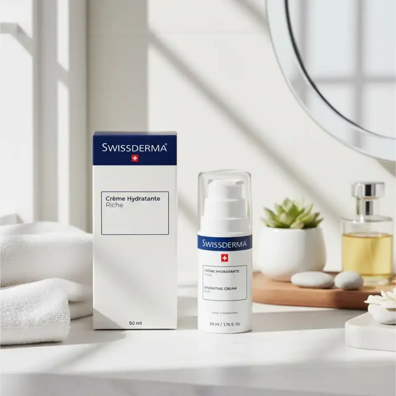 swissderma creme hydratante riche 50ml