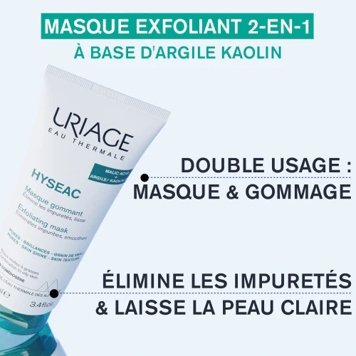 uriage hyseac masque gommant 100ml